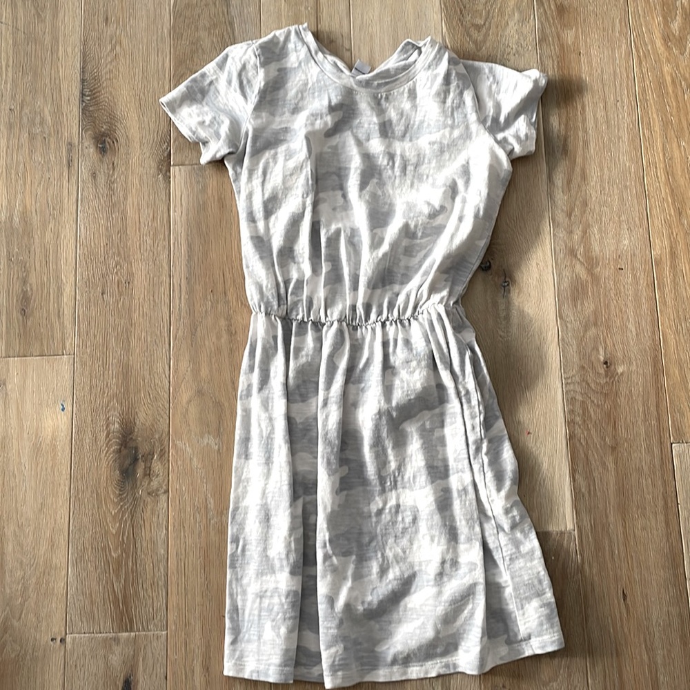 Camo t-shirt dress